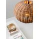 Pendule, Lustre suspendate - Lustra / Pendul suspendat design natural din ratan HAKA 25cm