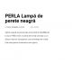 Iluminat pentru baie - Aplica de perete baie cu protectie IP44 PERLA black