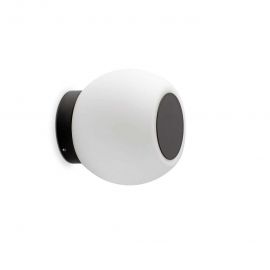 Iluminat pentru baie - Aplica LED perete/tavan pen negru mattru baie IP44 MOY black