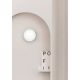 Aplice, corpuri de iluminat pentru pereti - Mini Aplica LED de perete / tavan design modern IP44 MAY White