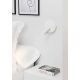 Aplice, corpuri de iluminat pentru pereti - Aplica cu reader LED minimalista cu USB charger DUAS White