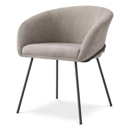 Scaune - Scaun tapitat design LUX Campus, sisley bej