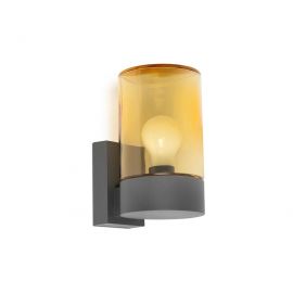 Aplice - Aplica de perete pentru iluminat exterior IP65 KILA amber