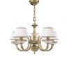 Candelabru din alama 5 brate design italian 4660