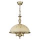 Pendule, Lustre suspendate - Lustra din alama cu sticla decorata design italian D-38cm 6208