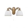 Aplica clasica design italian din alama si sticla 8601