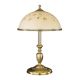 Veioze - Veioza / Lampa de masa din alama cu sticla decorata design italian H-56cm 6208