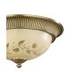 Plafoniere - Plafoniera din alama cu sticla decorata design italian D-40cm 6208