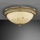 Plafoniere - Plafoniera din alama cu sticla decorata design italian D-50cm 6208