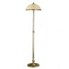 Lampadar / Lampa de podea din alama cu sticla decorata design italian 6208