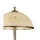Lampadare - Lampadar / Lampa de podea din alama cu sticla decorata design italian 6208