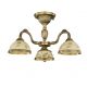 Lustre aplicate - Lustra aplicata din alama cu sticla decorata design italian III 6208