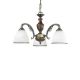 Candelabre, Lustre - Lustra rustica suspendata cu 3 brate design italian 3800