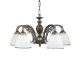 Candelabre, Lustre - Lustra rustica suspendata cu 5 brate design italian 3800