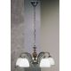 Candelabre, Lustre - Lustra rustica suspendata cu 5 brate design italian 3800