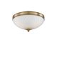 Plafoniere - Plafoniera clasic design italian din alama, sticla 8400, diametru 40cm