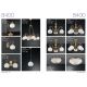 Plafoniere - Plafoniera clasic design italian din alama, sticla 8400, diametru 40cm