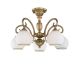 Candelabre, Lustre - Lustra aplicata cu 5 brate clasic design italian din alama, sticla 8400