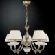 Candelabre, Lustre - Candelabru din alama 5 brate design italian 5400