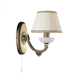 Aplice, corpuri de iluminat pentru pereti - Aplica de perete din alama 1 brat design italian 5400