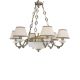 Candelabre, Lustre - Candelabru din alama 6 brate design italian 5400