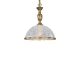 Pendule, Lustre suspendate - Lustra, Pendul clasic din alama si sticla 6202