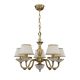 Candelabre, Lustre - Candelabru din alama 5 brate design italian 6402