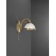 Aplice, corpuri de iluminat pentru pereti - Aplica de perete clasic design italian din alama, sticla 7200