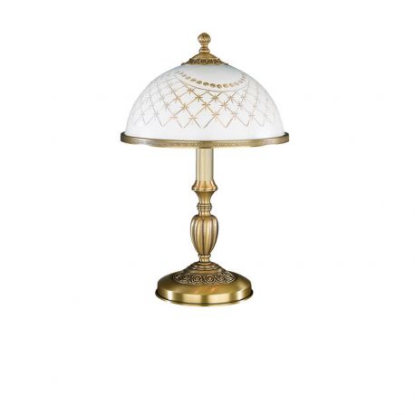 Veioze - Veioza, lampa de masa clasic design italian din alama, sticla 7200