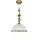 Pendule, Lustre suspendate - Pendul clasic design italian din alama, sticla 7002