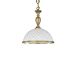 Pendule, Lustre suspendate - Pendul clasic design italian din alama, sticla 7002