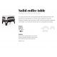 Mese - Set de 4 Masute de cafea moderne de exterior / interior design premium SOLID COFFEE TABLE