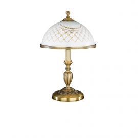 Veioze - Veioza, lampa de masa clasic design italian din alama, sticla 7002