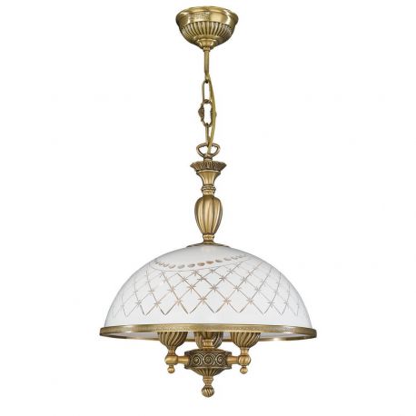 Candelabre, Lustre - Pendul clasic design italian din alama, sticla 7002