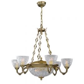 Candelabre, Lustre - Candelabru din alama 6 brate design italian 9L 6252