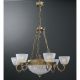 Candelabre, Lustre - Candelabru din alama 6 brate design italian 10L 6252