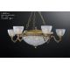 Candelabre, Lustre - Candelabru din alama 6 brate design italian 10L 6252