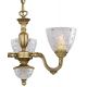 Candelabre, Lustre - Candelabru din alama 3 brate design italian 6252