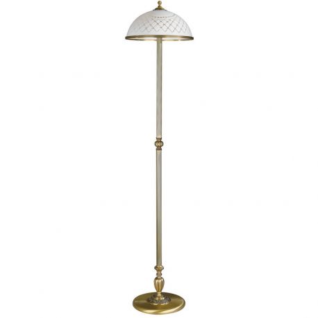 Lampadare - Lampadar clasic design italian din alama, sticla 7002