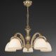 Candelabre, Lustre - Candelabru din alama 5 brate design italian 7105