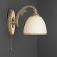 Aplice, corpuri de iluminat pentru pereti - Aplica de perete din alama 1 brat design italian 7105