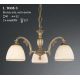 Candelabre, Lustre - Candelabru din alama 3 brate design italian 7005