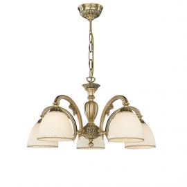 Candelabre, Lustre - Candelabru din alama 5 brate design italian 7005