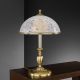 Veioze - Veioza, Lampa de masa design clasic din alama si sticla 6202