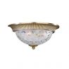 Aplica de perete design clasic din alama si sticla 6202