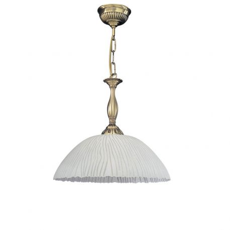 Pendule, Lustre suspendate - Pendul clasic design italian din alama, sticla 5650