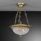 Lustre aplicate - Lustra aplicata design clasic din alama si sticla 6202
