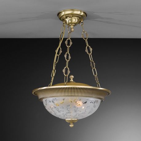Lustre aplicate - Lustra aplicata design clasic din alama si sticla 6202