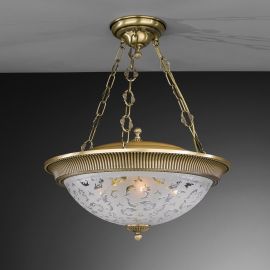 Lustre aplicate - Lustra aplicata design clasic din alama si sticla 6202