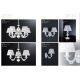 Aplice, corpuri de iluminat pentru pereti - Aplica de perete design italian din alama cu metal alb 9630